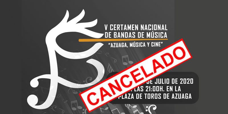 CANCELADO V Certamen nacional de Bandas de Música «Azuaga, Música y Cine»