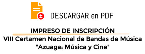 VIII Certamen Nacional de Bandas de Música “Azuaga, Música y Cine” 2025